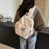 Schoolbag new large-capacity breast bag multi-back method fashionable versatile casual backpack going out travel crossbody men's and women's backpack