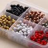 1800/510Pcs Ball-shape Push Pin Map Pins Cork Board Tacks Multicolored Quilting Positioning Pin for Sewing Dressmaking