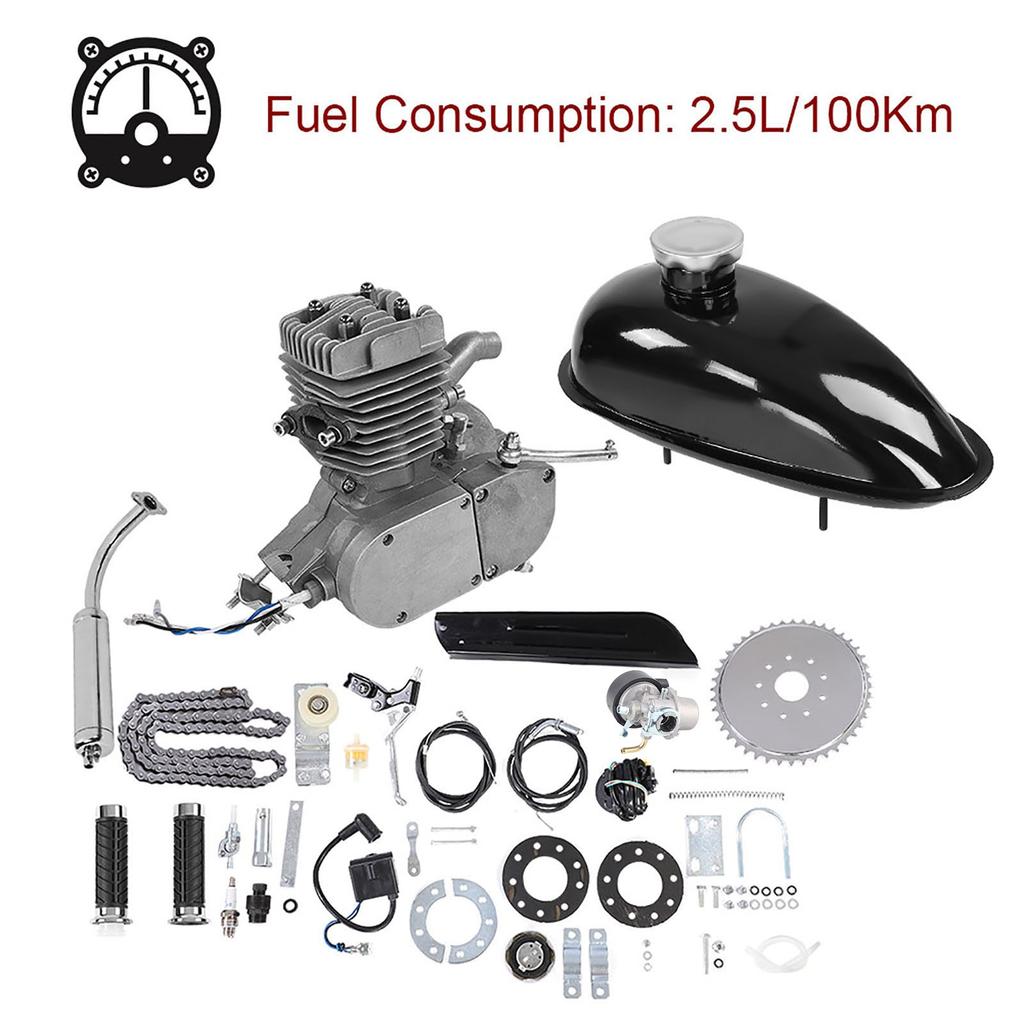 Kit motor de bicicletă 50CC 2?Kit motociclete cu motor Stroke Gas
