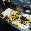 Bvb Fc Farbe Mauspads Großes Gaming Tischkissen Rutschfestes Laptop Tablet Großes Mauspads XXL Matte Mini PC Spielmatte Mit Verriegeltem Rand