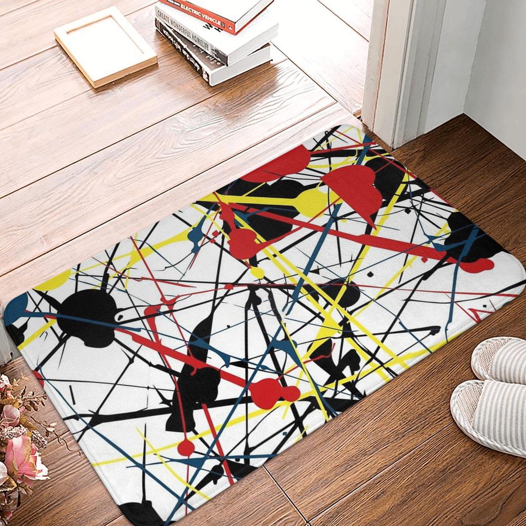 Street Pop Art Graffiti Doormat Anti-Slip Bathroom Kitchen Mat Living Room Door Floor Entrance Carpet Rug