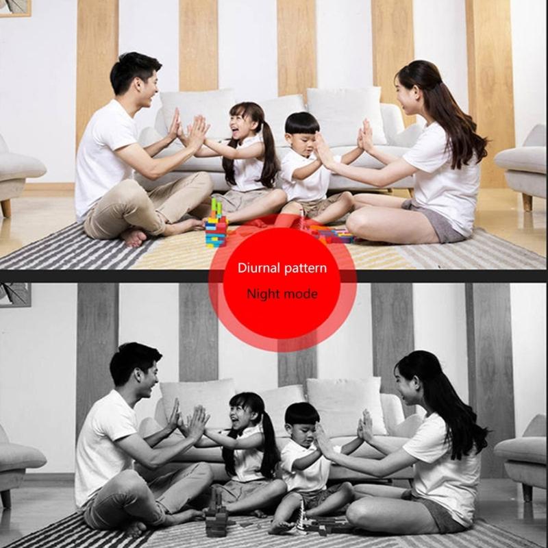 Wireless WiFi Rear View Camera with Builtin Battery IP54 Waterproof Night-Vision with Bracket Reverse-Hitch Guide Camera