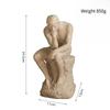 Nordic Sandstone Thinker Creative Ornaments Hot Selling Simple Home Furnishings Study Room Vintage Decorations Commercial Gifts