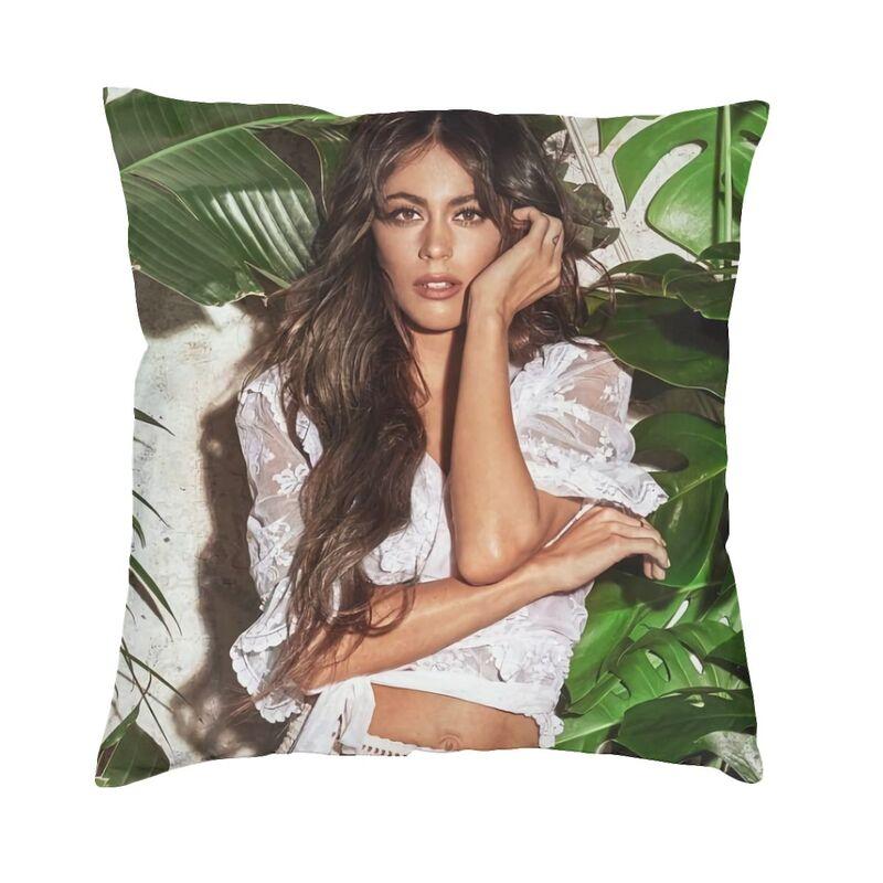 Martina Stoessel Model Cushion Cover for Sofa Soft TINI Argentine Singer And Composer Throw Pillow Case Bedroom Pillowcase