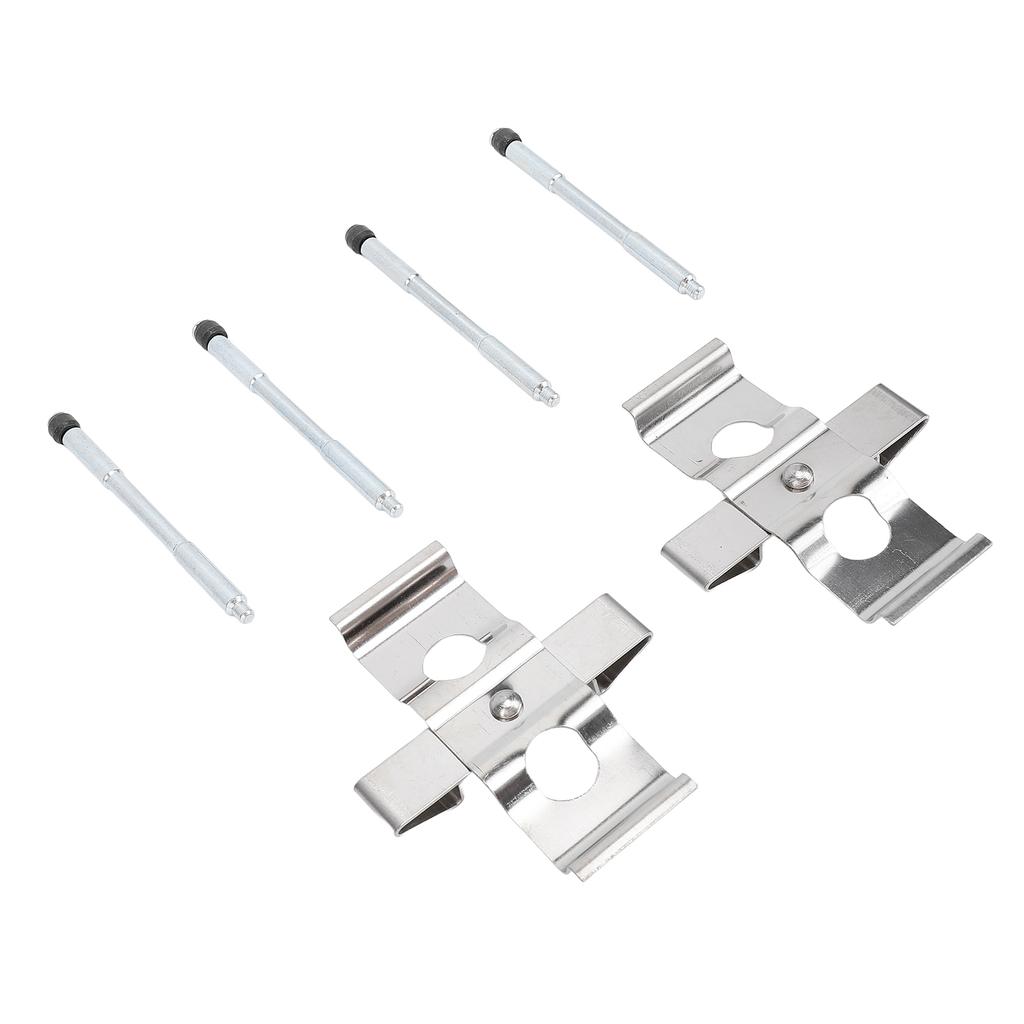 Disc Brake Caliper Hardware Kit MBA1296 Stainless Steel Front Brake Pads Fitting Kit with Pins Clips for 406 Coupe