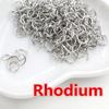 Open Loop Jump Rings 200pcs 4 5 6 7 8 10 Mm Open JumpRings for DIY Jewelry Making Findings Connector Supplies