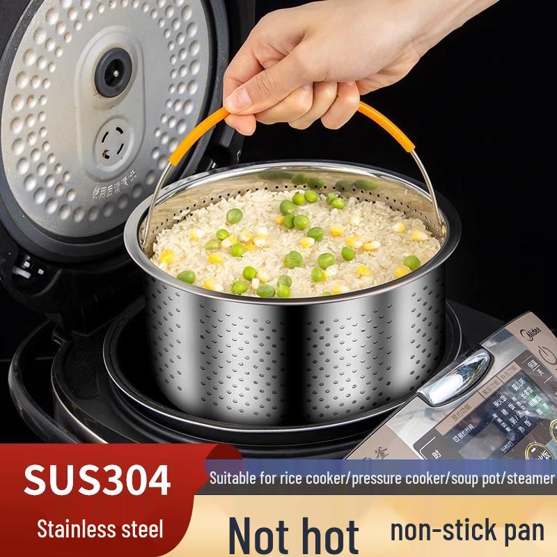 

Подставка из нержавеющей стали 304 для отделения рисовой воды для электрической рисоварки, корзина для пароварки Mini Model 14CM [304 Stainless Steel]