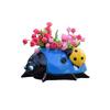 Metal Ladybug Flower Pot Seven-star ladybug flower pot resin craft ornament for garden decoration