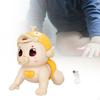 Cartoon Baby Crawling Toy with Music Light for Girls Children 6 To 12 Months