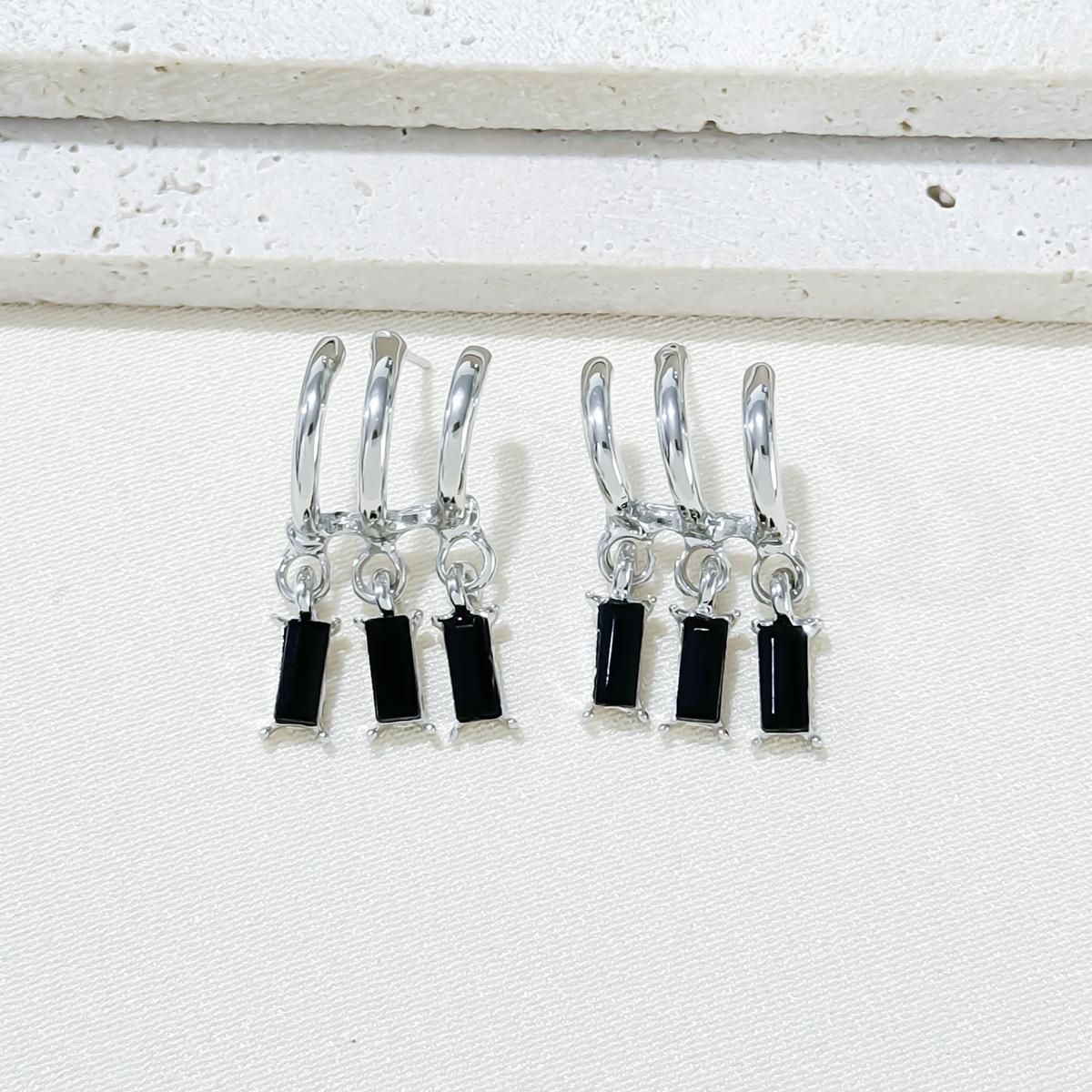 

Модные серьги-гвоздики Dongdaemun высокого класса, длинные персонализированные серьги, модные трендовые аксессуары для ушей