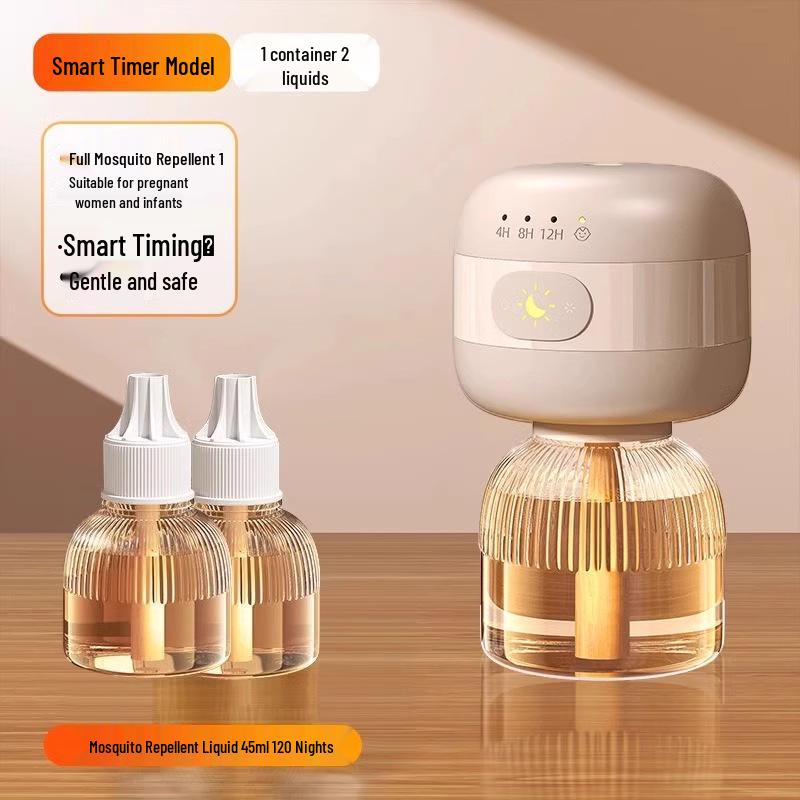 Electric Mosquito Repellent Liquid for Home - Safe for Pregnant Women & Infants, Plug-in Refill