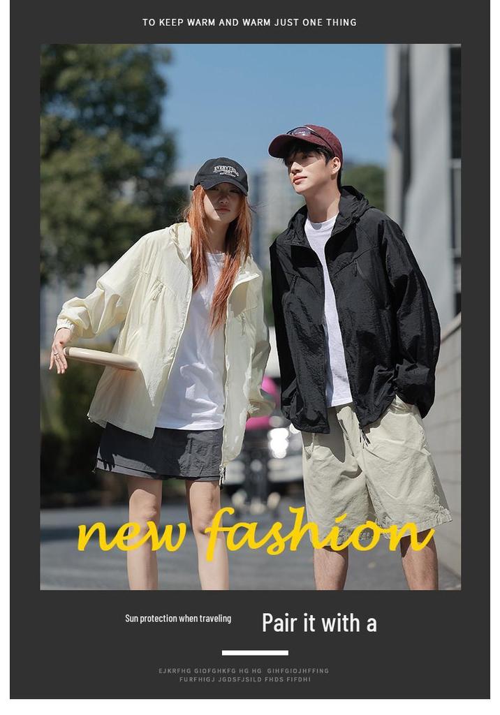 Men's & Women's Lightweight UV-Proof Quick-Dry Outdoor Jacket for Mountaineering & Fishing