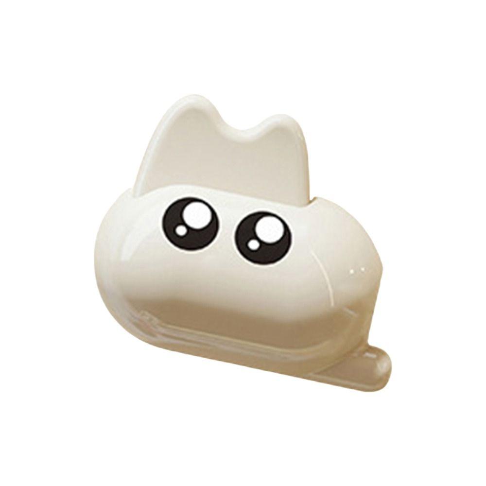 Plastic Toothbrush Head Protective Cover Brush Protect Cat Shape Toothbrush Dust Cap Cover Portable Toothbrush Storage Organizer