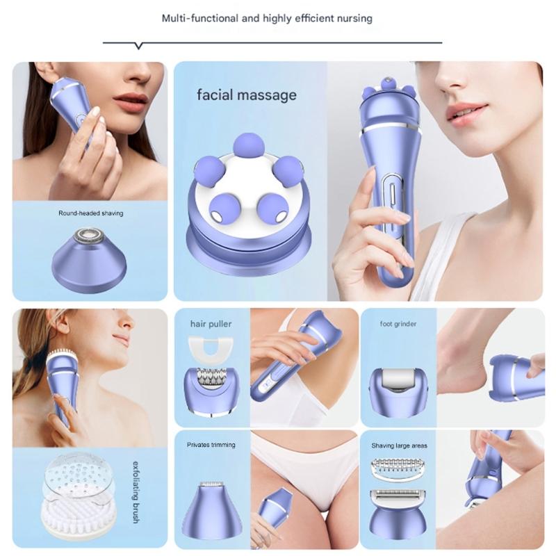 Electric Hair Removal Device Women Hair Removal Machine Rechargeable Portable Trimmer for Comfortable Use Enduring