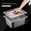 Lijia Commercial 304 Stainless Steel Food Pan with Lid