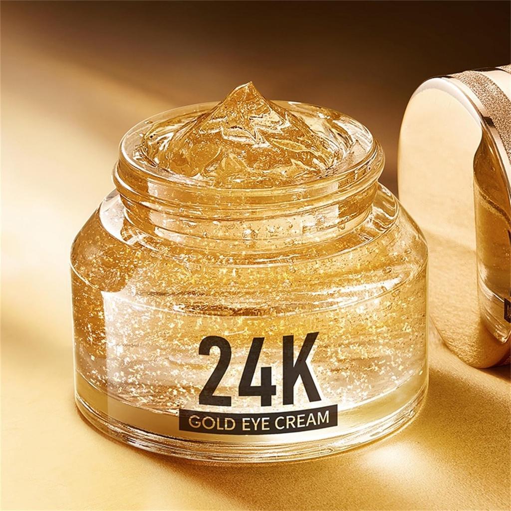 Gold Hyaluronic Anti-Wrinkle Multi-Effect Eye Cream Moisturizing And Protecting Eye Area Eye Cream