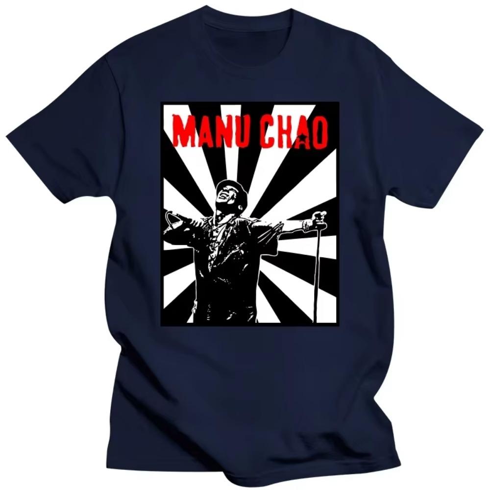 Manu Chao T Shirt Manu Chao Mano Negra Music Rock and Roll Reggae France