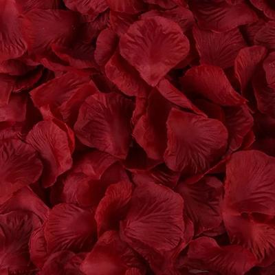 Silk Cloth 1000 Pieces Of Simulated Rose Petals Hand-scattered Wedding Room Fake Petals Wedding Wedding Supplies