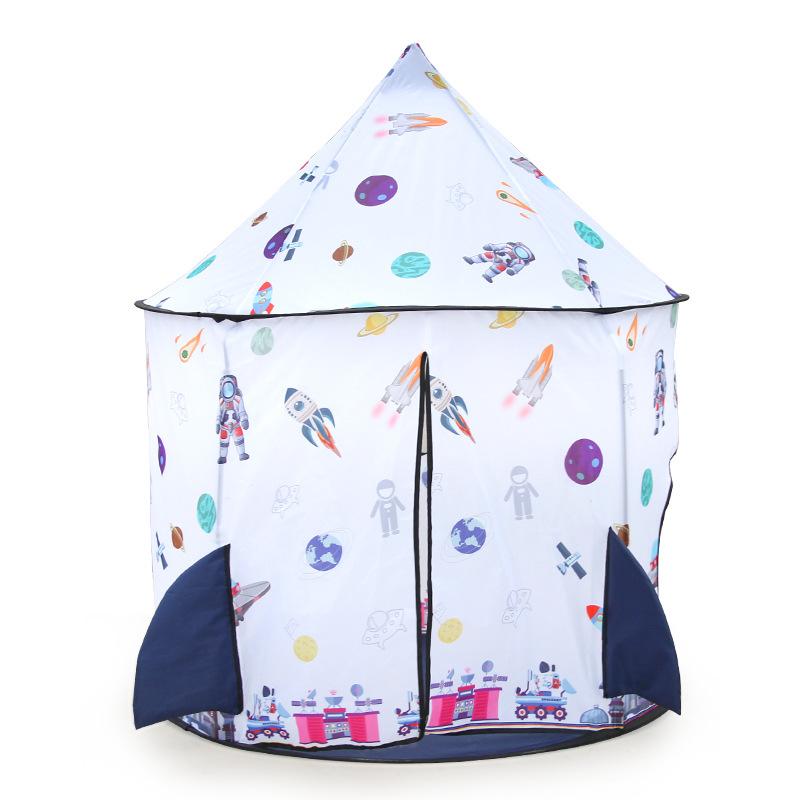 Children'S Tent Indoor Play House Three-Piece Space Capsule Yurt Tunnel Baby Climbing Tent