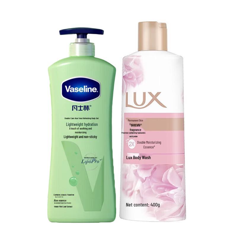Vaseline Aloe Fresh Body Lotion & Shower Gel Set
