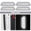 AAGI1 For Mazda Car Safety Warning Reflective Stickers Strip Waterproof Tape CX3 CX-5 CX5 CX7 CX9 MX5 Axela Atenza Allegro