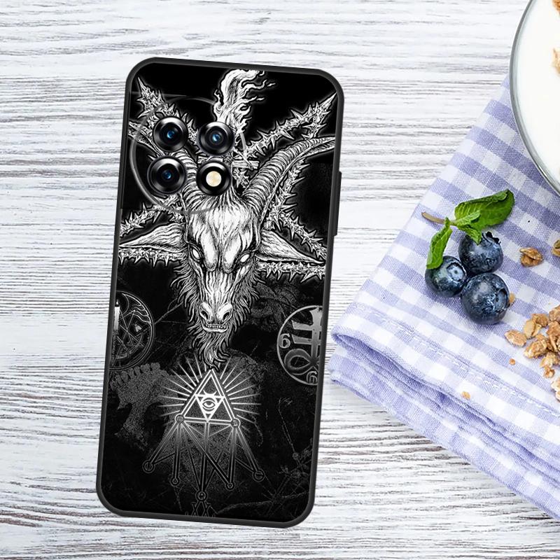 Devil Satan Case For OnePlus Nord CE 5 2 3 4 Lite N20 N30 OnePlus 10T 13T 13R 12R 15R 10 11 12 13 15 Cover