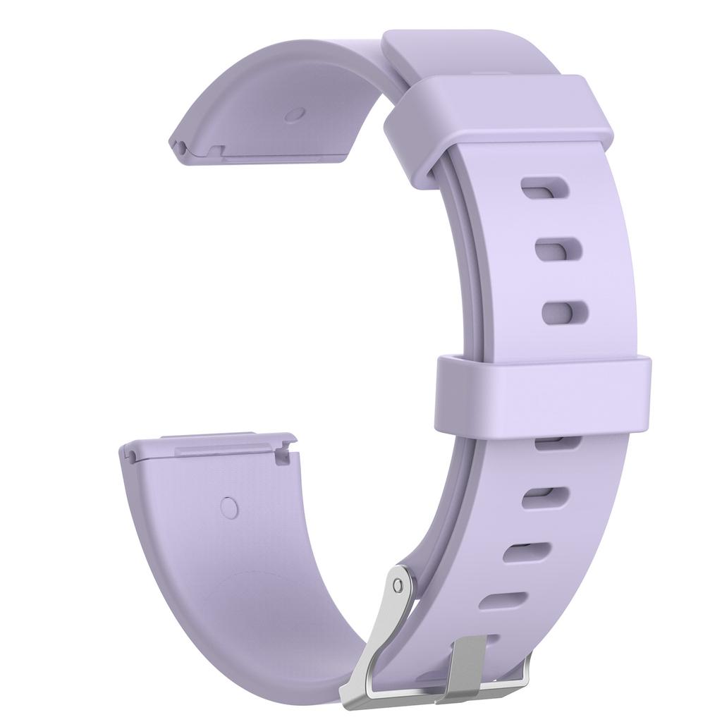 For Fitbit Versa TPE Watch Band Adjustable Sports Replacement Strap