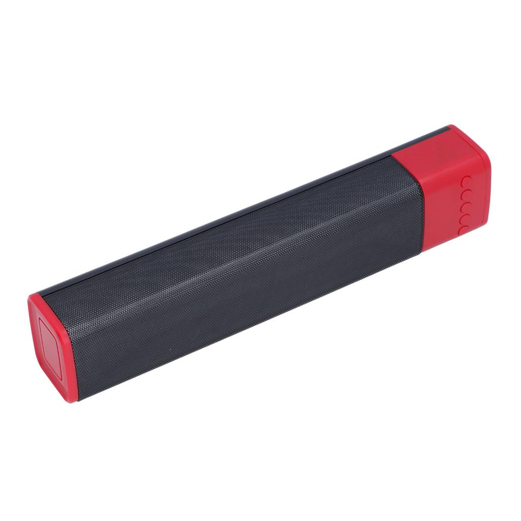 Bezprzewodowy Głośnik Listwowy Światło Wielokolorowe RGB Soundbar BT Podwójny 4 Ohm 5W 20Hz‑20KHz na Spotkania Domowe