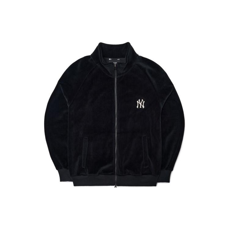 

New MLB Velvet Jackets Unisex Black 3ATR00314-50BKS S