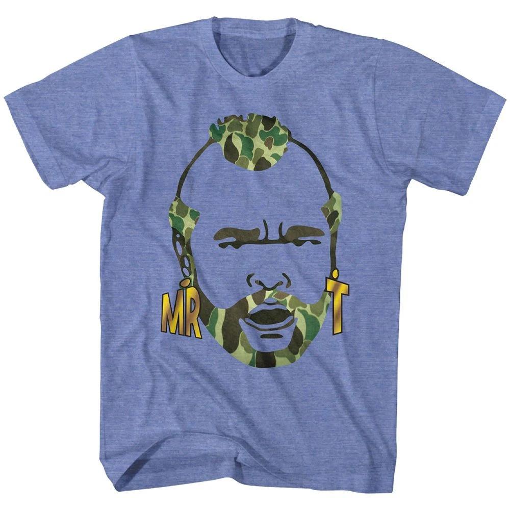 Mr. T Camo Hair Light Icon Shirt 150