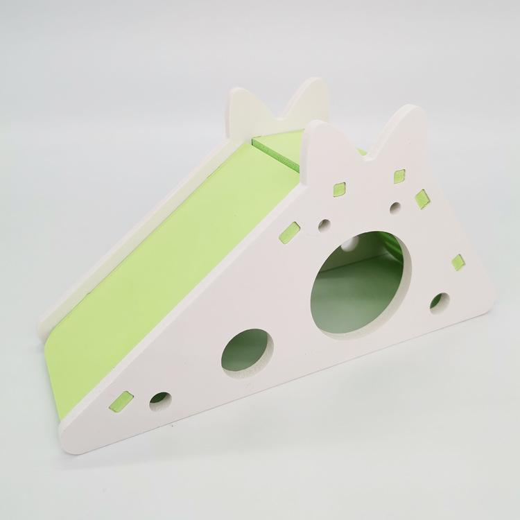 Hamster Toy Den Slide House PVC Colored House Sleeping Golden Bear Shelter House Landscaping Climbing Ladder Villa All Seasons