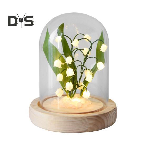 

Ночник-сделай сам, цветочный ночник, мягкое свечение, простая установка, реалистичный светодиодный цветочный ночник, украшение для дома Flower