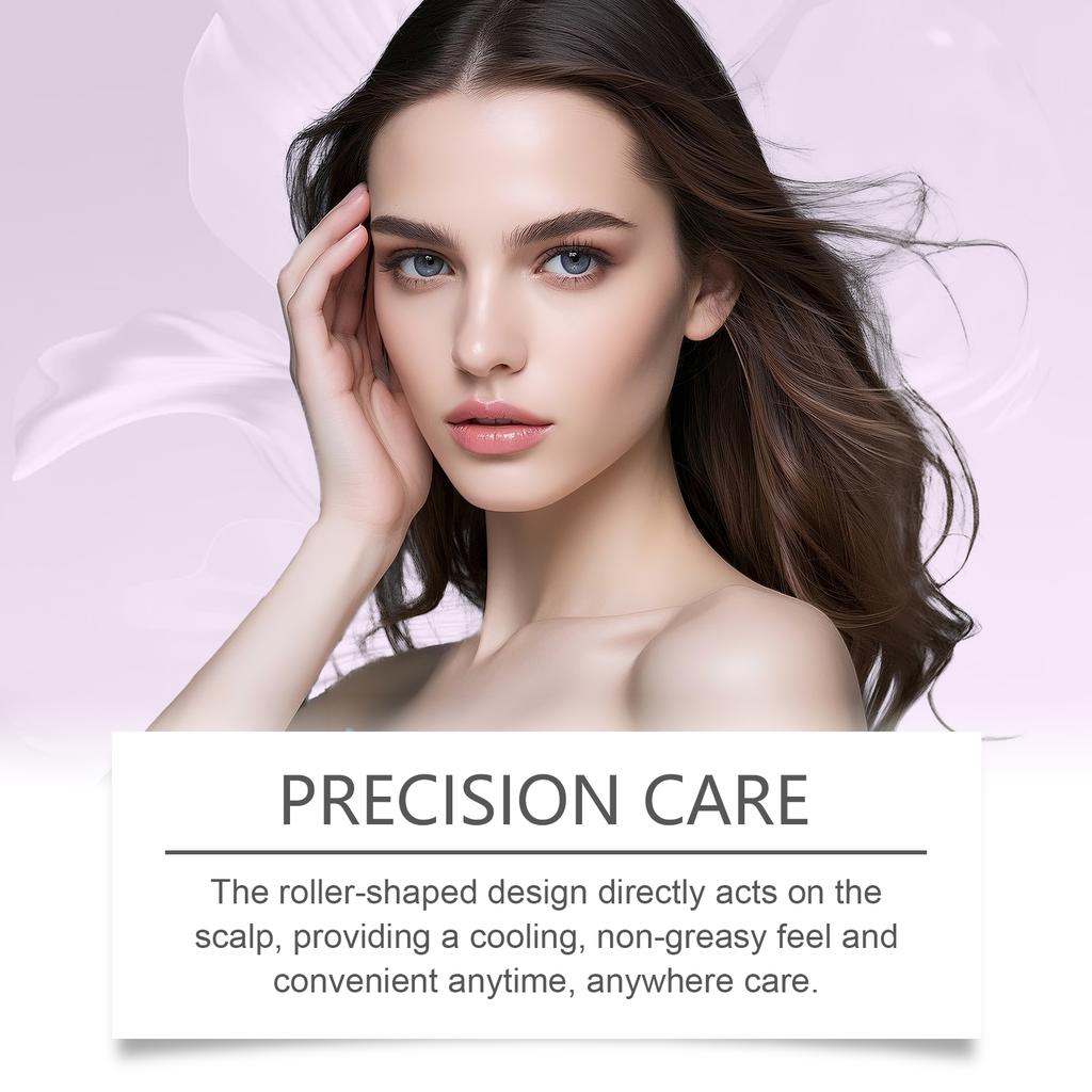 Hair Cycle Roller Hair Roller Serum Hair Care Serum  Scalp Nourishing Serum Promotes Scalp Circulation,30ml