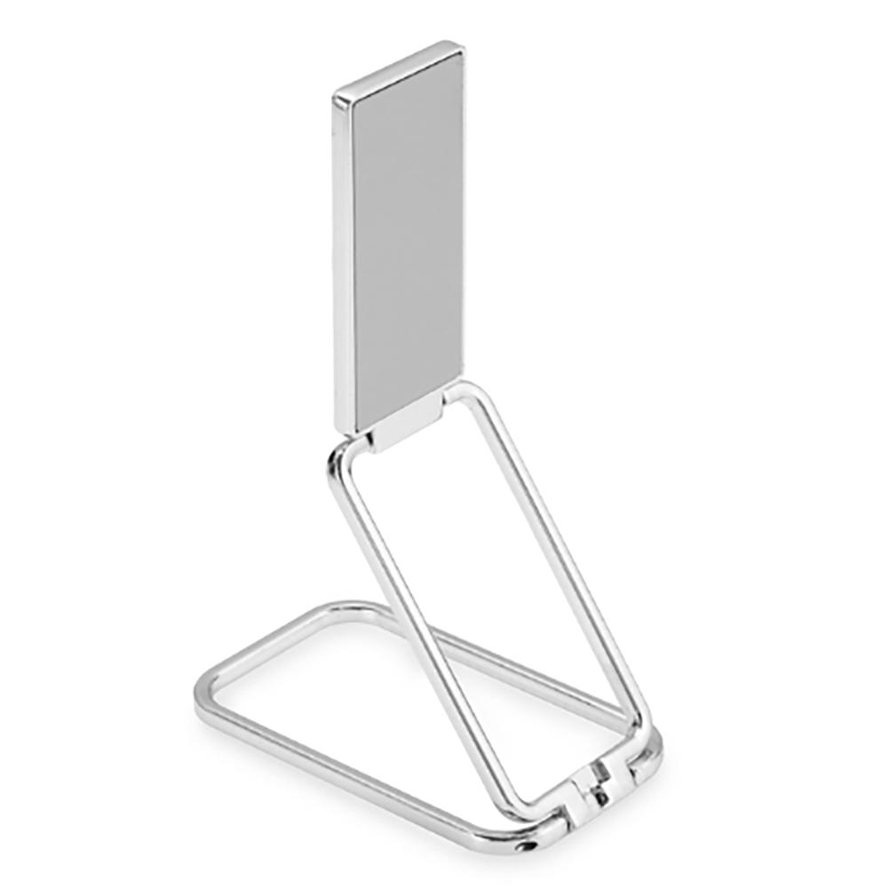 Folding Cell Phone Stand Desk Adjustable Phone Holder Zinc Alloy Phone Stand Finger Kickstand For All Phones Tablet