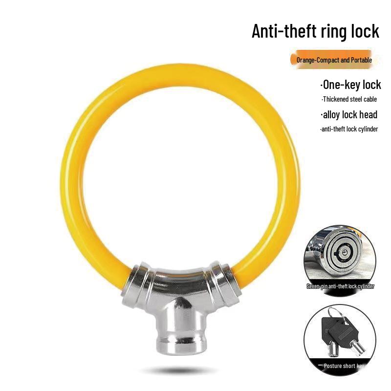 "Anti-Theft Five-Digit Combo Lock for Bikes and Electric Motorcycles"