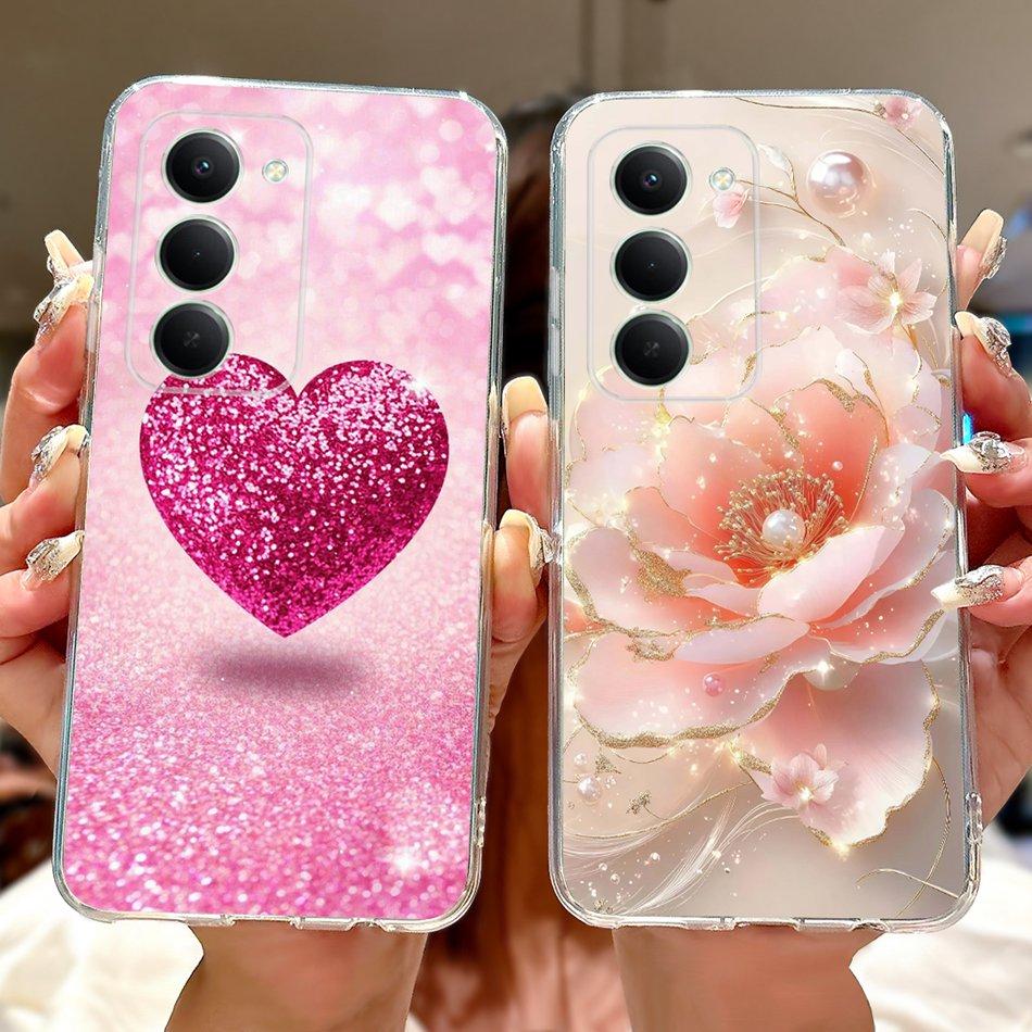 Für Xiaomi Redmi 15 5G Note 15R Elegante Blume Schmetterling Handyhülle Für Redmi Note15R Redmi15 5G Weiche Silikon TPU Hüllen