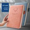 Soft Leather Business Notebook for Meetings & Notes - Thickened Cover