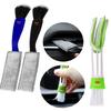 1Pc Car Double-head Cleaning Brush Car Air Outlet Dashboard Cleaning Brush Tool For Hyundai Elantra Accent Kona I20 I30 GDI IX35
