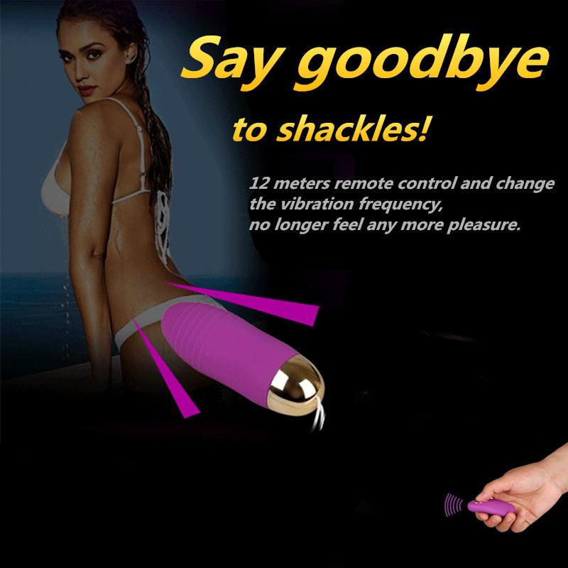 Strong Vibrating Love Egg Vibrator Wireless Remote Control 10 Function Stimulation Clitoris Waterproof Dildo