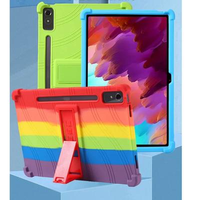 Armor Soft Silicon Cover for Lenovo Tab P12 Xiaoxin Pad Pro 12.7 Inch 2023 TB-371FC TB370FU Qitian K12 12.7 Inch TB240FC Tempere Glass