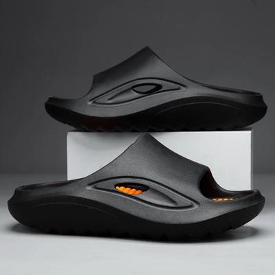 Zapatillas de hombre para interiores, ocio, deportes, pareja, zapatos de playa, verano, exterior, antideslizantes, suela gruesa, sandalias de diseñador para hombres, Zapatillas