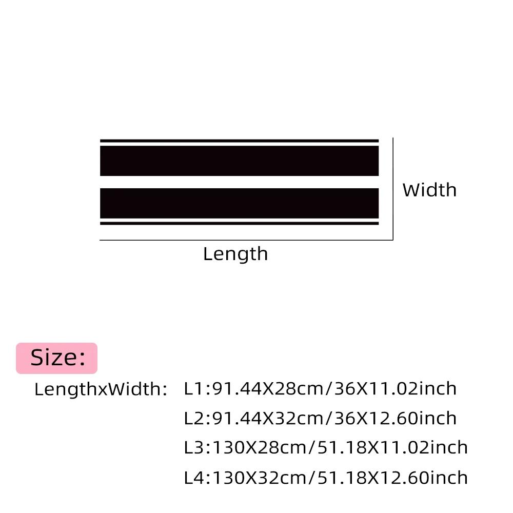 Car Hood Bonnet Sticker Cover Universal Decor Decal For Cars Camper Van Minivan SUV MPV Caravan Cargo Auto Tuninig Accessories