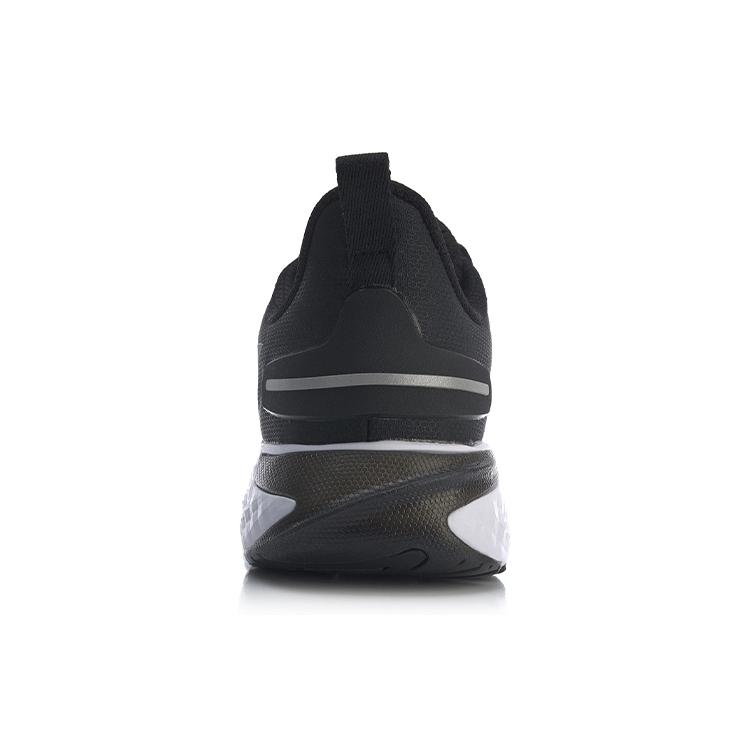 New LINING Cloud Five Generations SHIELD Running Shoes Men Low Top Black/Gray ARSS093-2