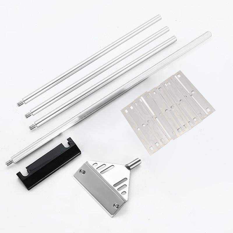 Aquarium Algae Remover Aluminum Alloy Stainless Steel Scraper Blade Fish Tank Glass Water Plant Grass Cleaning Tools Accessories