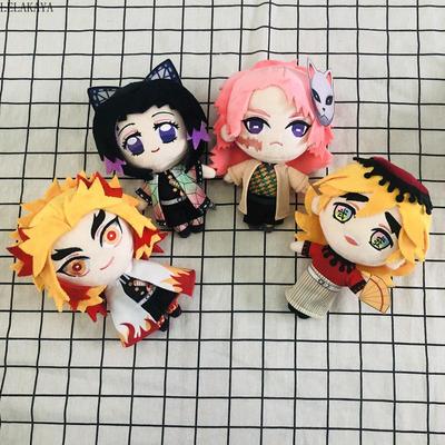 Cosplay anime demon slayer kimetsu no yaiba kamado tanjirou nezuko agatsuma zenitsu hashibira inosuke boneca de desenho animado brinquedos de pelúcia