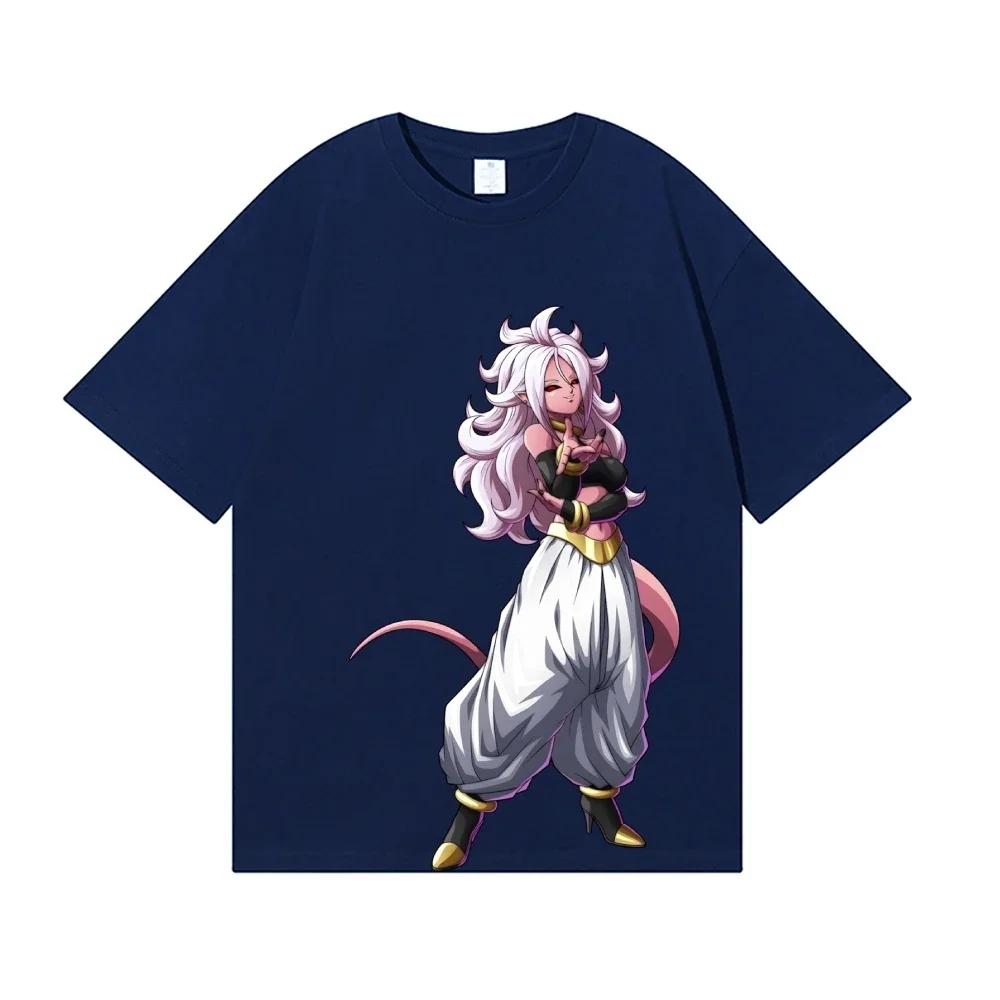 Dragon Ball Android 21 Japanese Style Classic Tee Highquality Streetwear Unisexs Clothing Unisex Clothing T Shirt