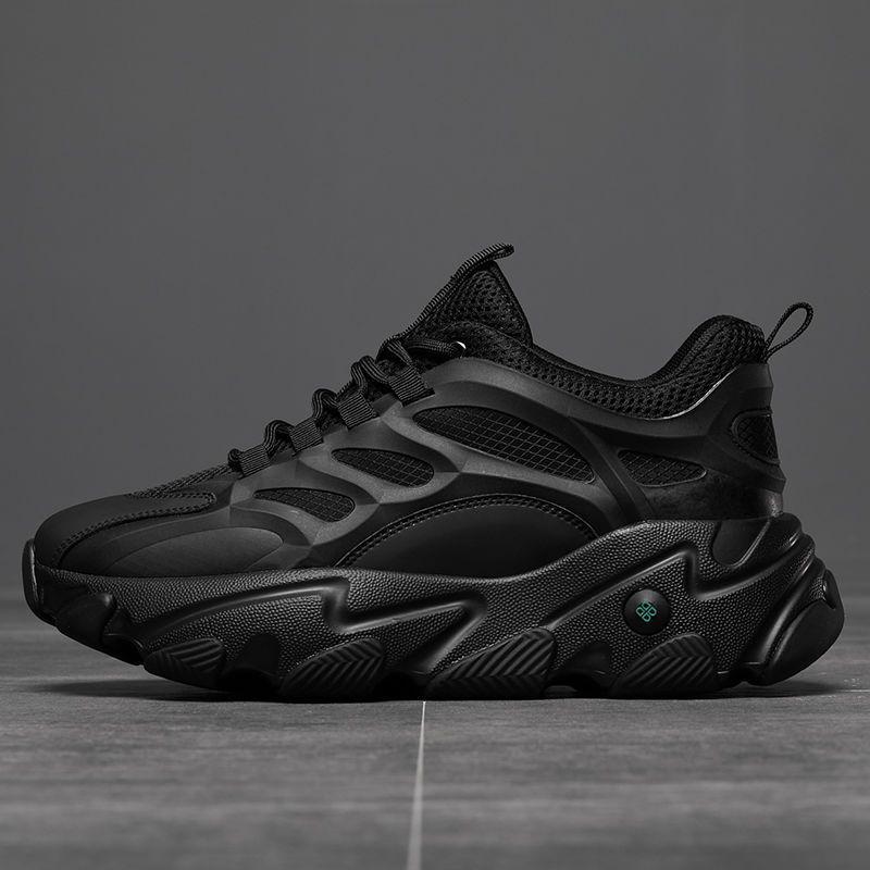 

Кроссовки папы мужские 2025 осень/зима корейский тренд толстая подошва модные кроссовки 41