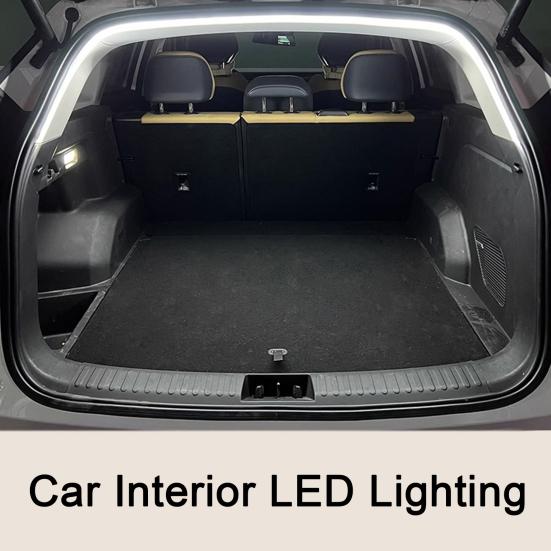 Dynamic Flowing Car Trunk Light Strip Universal Fit Easy To Install Interior Illumination Automatic Sensor Tail Box LED Light Strip