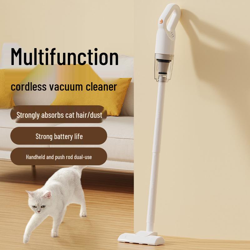 Kompakt Uppladdningsbar Handdammsugare: Kraftfull sugförmåga & kvalsterborttagning, Trådlös för hushållsbruk