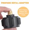 Easy To Use Adapter Convert QCC1 Tanks Propane Gas Pipe Regulator Brass and Plastic Material for Different Cooking Needs